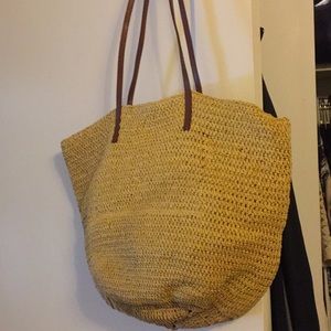Straw bag